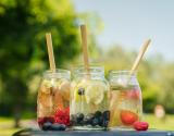 Trio d'eaux de fruits