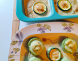 Soufflés de courgettes et quenelles