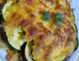 Gratin de courgette à l'envers