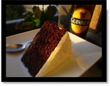 Gâteau au chocolat et à la Guinness