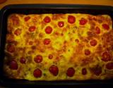 Clafoutis tomates cerise et feta