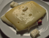 Raclette au fromage de chèvre