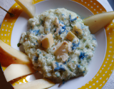 Risotto poire gorgonzola