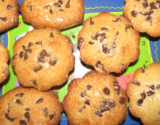 Financiers aux amandes et pépites de chocolat