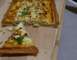 Tarte aux quatre fromages