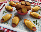 Madeleines au thon et tomates