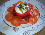 Tatin de tomates au chèvre