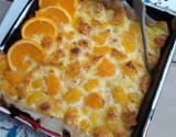 Doux gratin aux agrumes