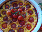 Clafoutis au tomate cerise