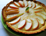 Tarte aux pommes gourmande à la crème fraîche