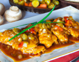 escalopes de poulet orientale