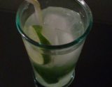 Mojito au rhum blanc adouci au sucre roux