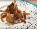 Brochettes à l'ananas caramélisées aux épices