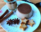 Panna Cotta vegan au Nutella et pain d'épices