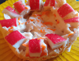 Couronne de surimi facon crabe