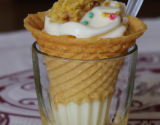 La verrine qui se prenait pour un cornet de glace