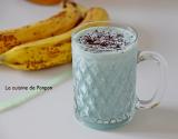 Smoothie banane, linette et spiruline