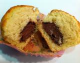 Muffins coco cœur Nutella