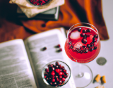 Cocktail Spritz aux cranberries