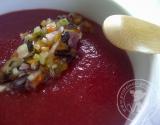 Gaspacho de framboises