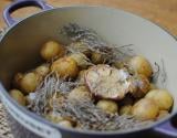Cocotte de pommes de terre primeur de Noirmoutier au gros sel gris