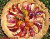 Pizza aux nectarines