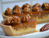 Tarte aux noix et au caramel beurre salé