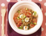 Taboulé de quinoa au pamplemousse de Floride et feta