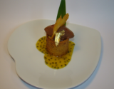 Passion d'ananas safranée, épicée et chocolatée