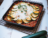 Gratin de courgettes bolognaise