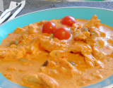 Poulet à la crème de tomates séchées