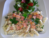 Salade de Fusilli au saumon