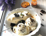 Glace au fromage de chèvre et à la ricotta