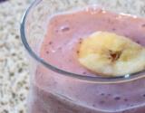 Smoothie fruits rouges/banane