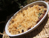 Crumble aux cerises facile