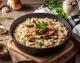 Risotto facile aux champignons au Cookeo