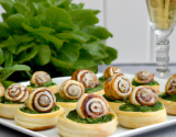 Vol-au-vent d'escargots au pastis