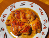 Recette de poulet rôti au miel