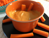 Fondue de carottes à l'orientale