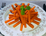 Méli-mélo tiède de carottes en vinaigrette