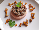 Champignon au tartare