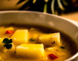 Soupe mexicaine avec ananas