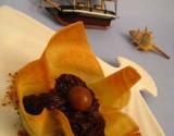 The Black pearl ou pastilla Johara au cacao, pralin et fleur de sel