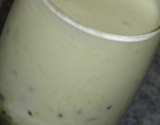 Verrine de mousse de kiwi au sirop d'agave