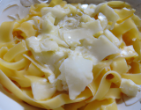 Tagliatelles à la mozzarella