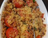 crumble de sardine à la tomates