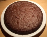 Gâteau au chocolat noir délicieusement fondant