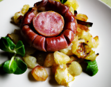 Croustillant d'andouille de Vire au Pommeau