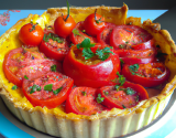 Tarte de tomates à la française