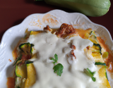 Lasagnes légères aux courgettes et fromage frais